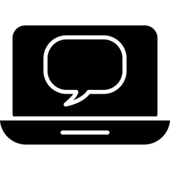 Fototapeta premium Chat Icon