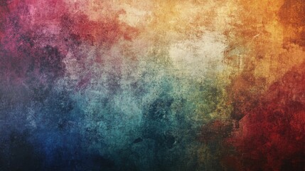 Colorful Abstract Grunge Texture Featuring a Blend of Hues