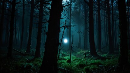 Obraz premium forest in the forest