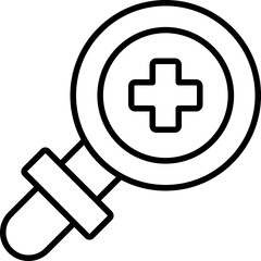 Fototapeta premium Loupe Icon