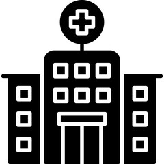 Obraz premium Hospital Icon