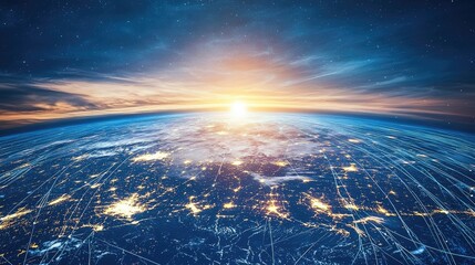 Virtual global internet connectivity in the metaverse focusing on digital marketing social media strategies and advanced business application technologies