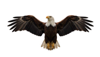 Eagle isolated as a transparent PNG file