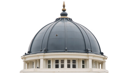 Fototapeta premium Dome on an isolated transparent PNG background