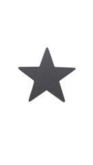 Star with transparent background as an isolate PNG file
