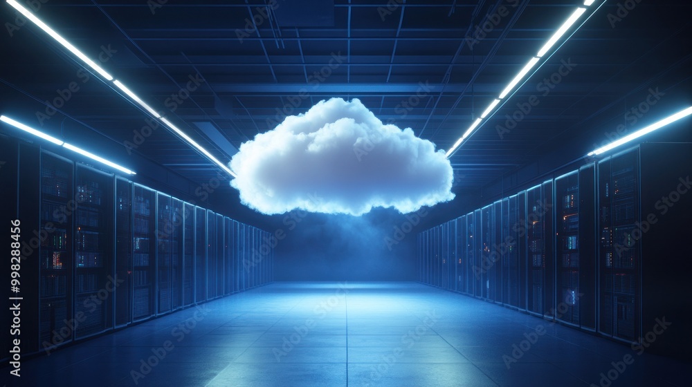 Poster cloud computing data center