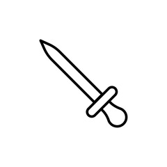 Blade sharpener outline icons, minimalist vector illustration ,simple transparent graphic element .Isolated on white background