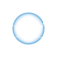 A planet in space with an orbit and comets, vector illustration for presentation design, flyers, banners, stickers