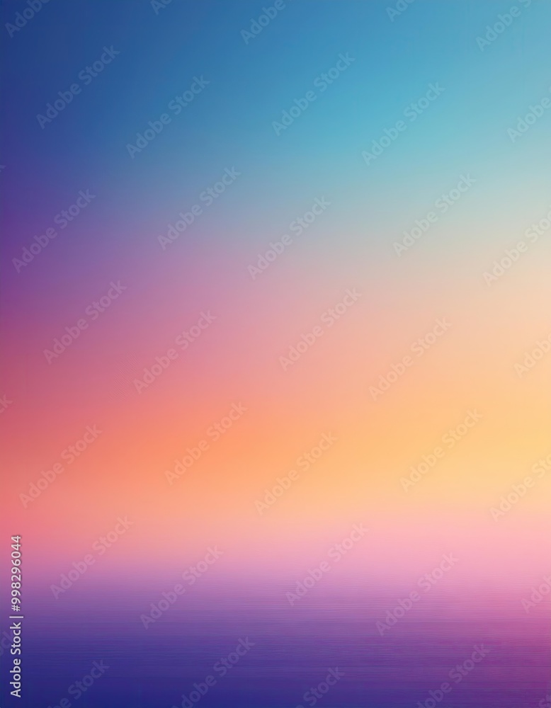 Canvas Prints blurred sunset sky in soft colors