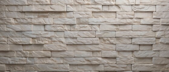 Obraz premium White Brick Wall Texture