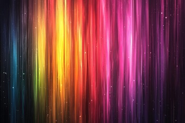 Fototapeta premium Vibrant abstract gradient with colorful vertical streaks