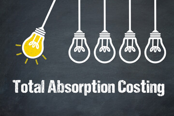 Fototapeta premium total absorption costing!