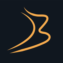 Latter B logo ,Latter B icon