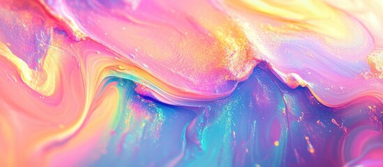 Vibrant abstract background featuring a colorful noise texture Artistic gradient effects in multicolor pastels create a surreal and creative illustration