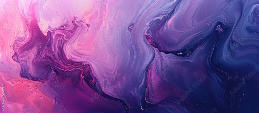 Poster abstract acrylic background with a marble effect textured paint strokes on paper suitable for web an
