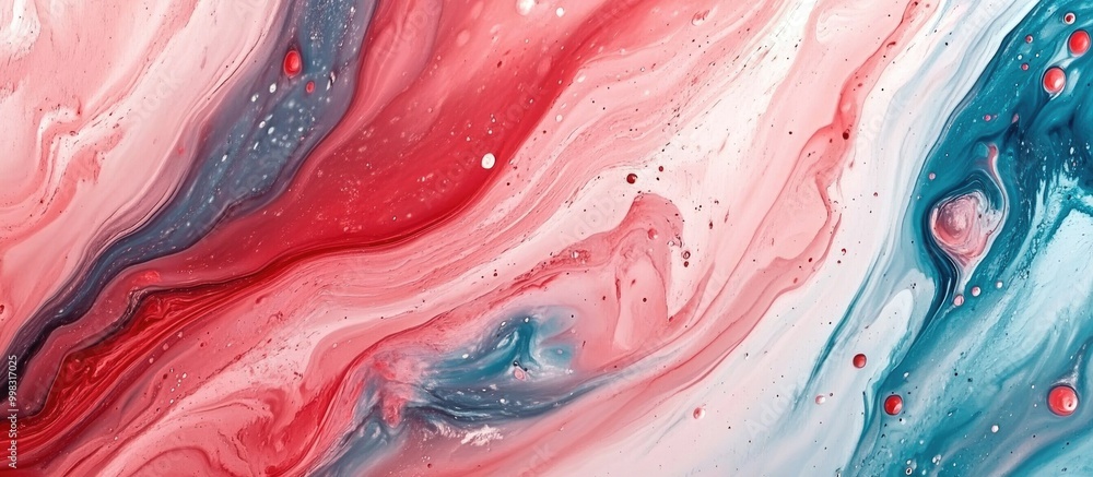 Poster abstract acrylic background featuring marble style and paint stroke texture on paper ideal for web a