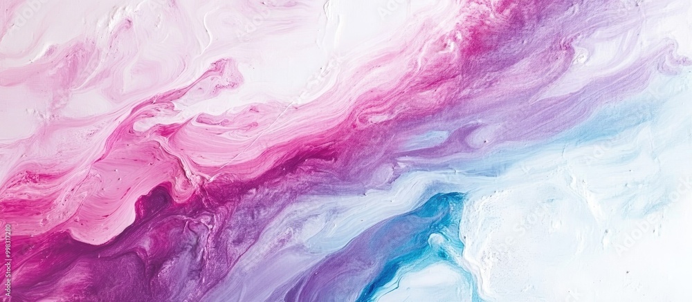 Aufkleber abstract acrylic background in marble style with paint stroke texture on paper ideal for web and gam