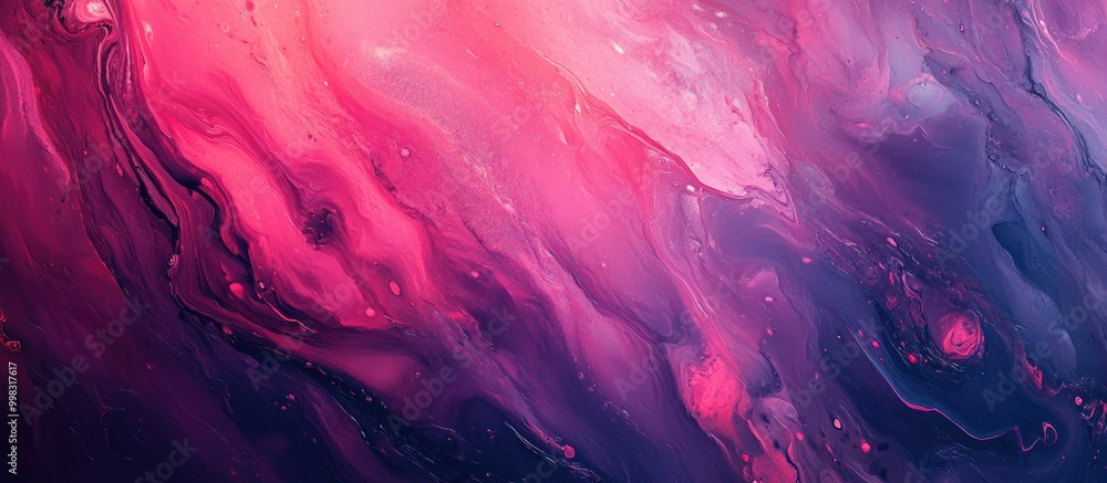 Poster abstract neon creative backdrop featuring marble style paint stroke textures on a textured surface i