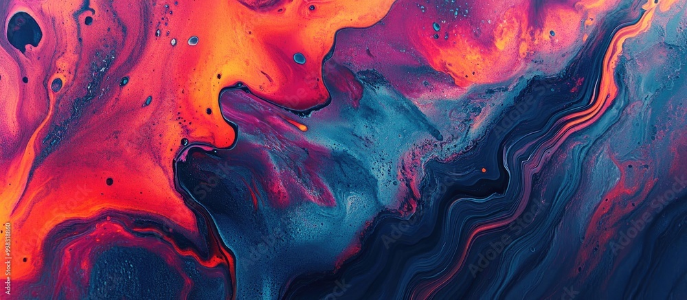 Poster abstract acrylic background with a marble effect paint stroke texture on paper suitable for web and 