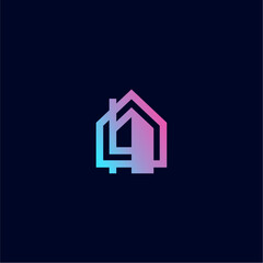 Real Estate Logo. Luxury Logo. Construction Architecture Building Logo Design Template Element.