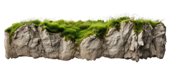 PNG Landscape nature grass cliff.