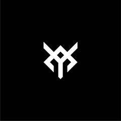 letter Y minimalist logo design vector, initial Y idea vector logo design