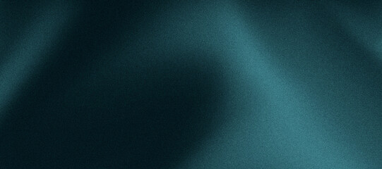 Teal dark green gradient background horizontal 4k grain noise texture blur