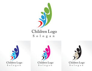 Children Life Sample Logo