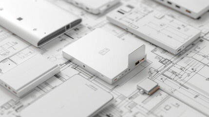 Portable external hard drives for backing up and storing architectural project files
