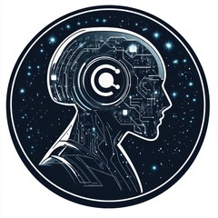 Fototapeta premium Understanding emotional resonance in branding and AI logos