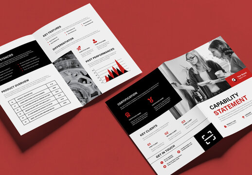 Capability Statement Business Brochure Template