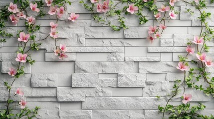 Fototapeta premium 3D Wallpaper Design Featuring Abstract Bricks for Modern Interiors