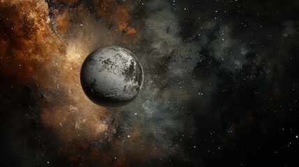 Obraz premium Grey planet 