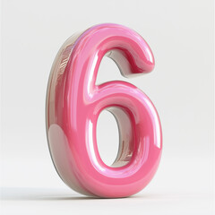 Text Number 3D Mockup