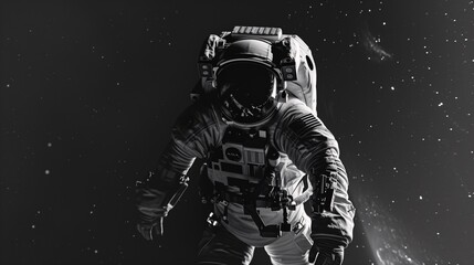 astronaut in space