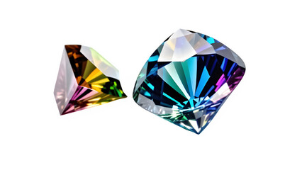 rainbow diamond gem