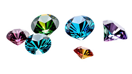 rainbow diamond gem