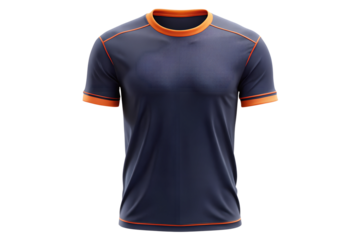 Realistic creative colorful t-shirt or 3D Mockup of a Hanging T-Shirt on a Realistic Background
