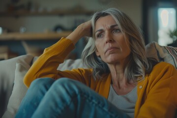 Obraz premium old senior person that is having some pain