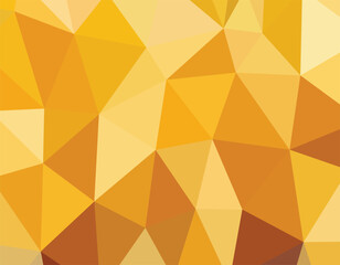 Background in triangulation. Abstract triangular background. Beautiful triangular background in warm colors.