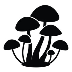 create-an-image-of----mushrooms-food-----silhouett.eps