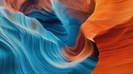 Obraz premium Photograph of an Antelope Canyon, abstract background