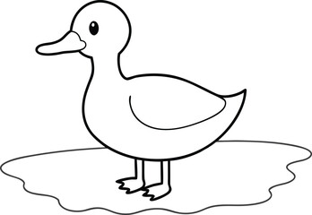 Quacking on the Icy Surface
