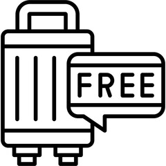 Free Luggage Icon