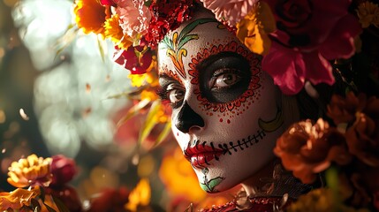 Day of the Dead themed photo