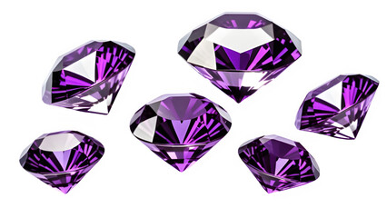 purple diamond gem