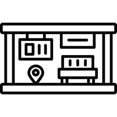 Bus Station Icon