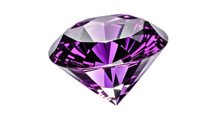 Fototapeta premium purple diamond gem