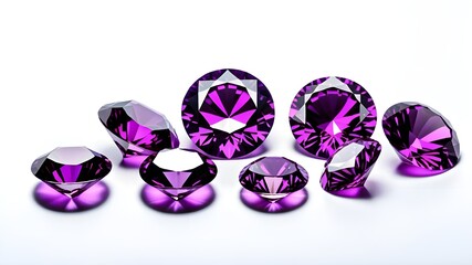 purple diamond gem