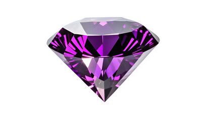 purple diamond gem